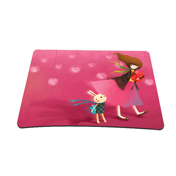 Standard 9 x 7 Inch Mouse Pad – Girl Birthday Party