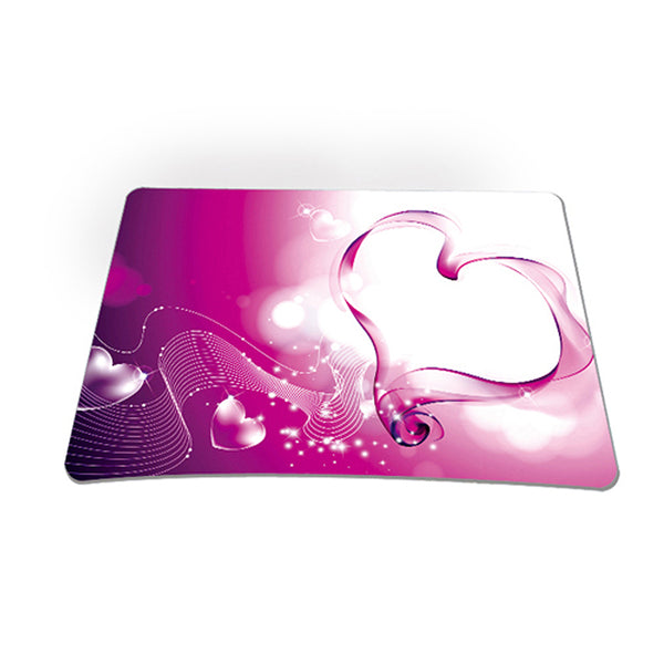 Standard 9 x 7 Inch Mouse Pad – Pink Heart