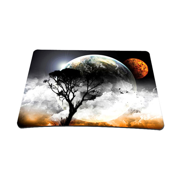 Standard 9 x 7 Inch Mouse Pad – Earth and Moon Eclipse