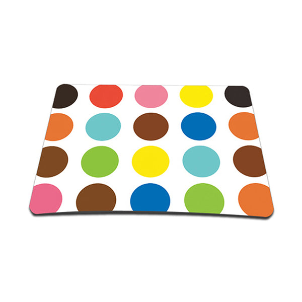 Standard 9 x 7 Inch Mouse Pad – Polka Dots