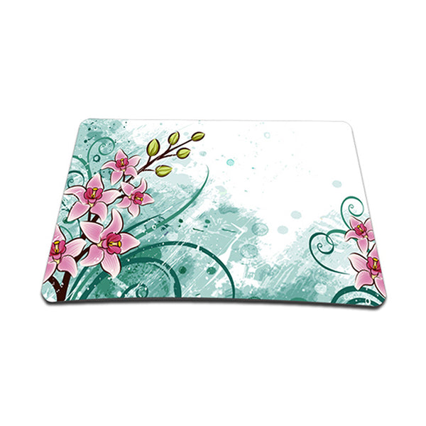 Standard 9 x 7 Inch Mouse Pad – Pink Flower Floral
