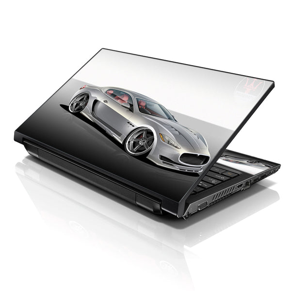 Laptop Notebook Skin Decal with 2 Matching Wrist Pads - Cool Car