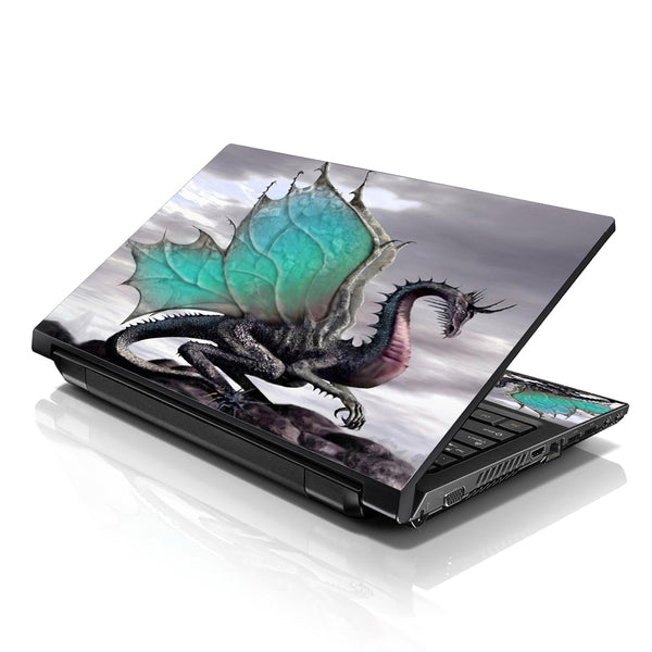 Laptop Notebook Skin Decal with 2 Matching Wrist Pads - Dinosaurs