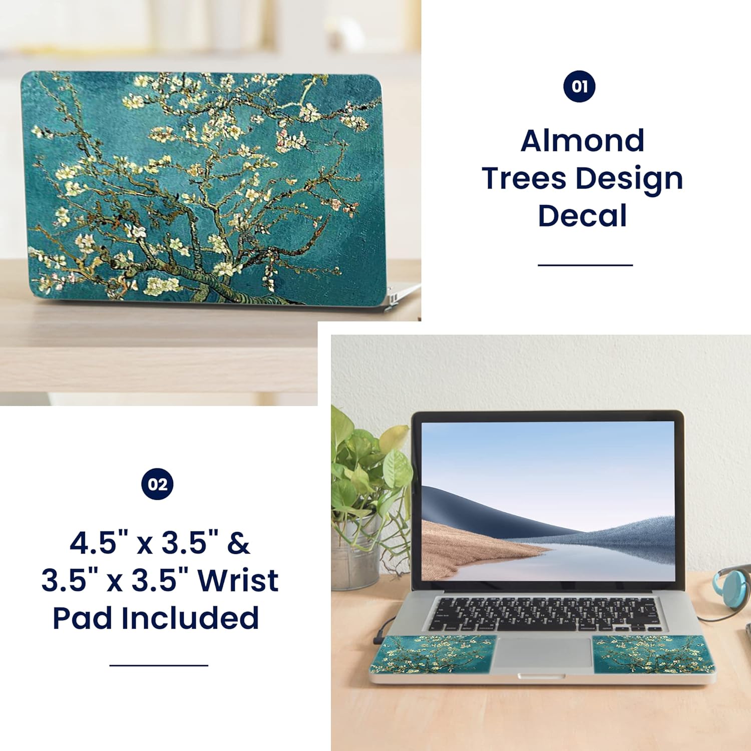 Lenovo Black Laptop Skin Vinyl Sticker Decal, 12 13 13.3 14 15 15.4 15