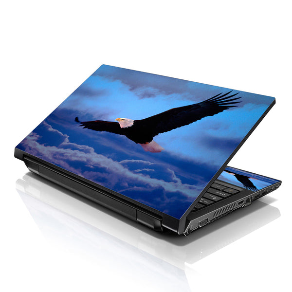 Laptop Notebook Skin Decal with 2 Matching Wrist Pads - Eagle