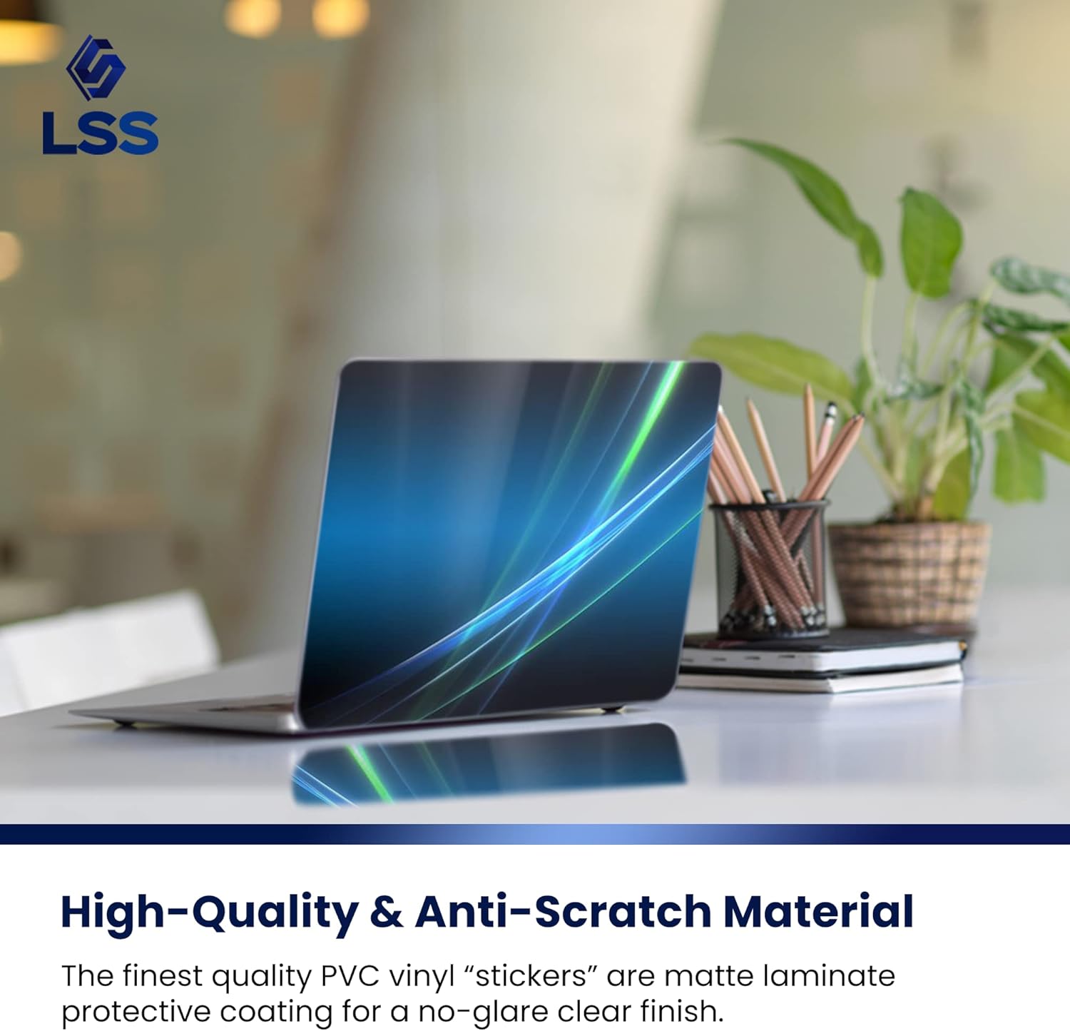 Abstract Laptop Skin Decal with 2 Matched Graphical Wrist Padded ...