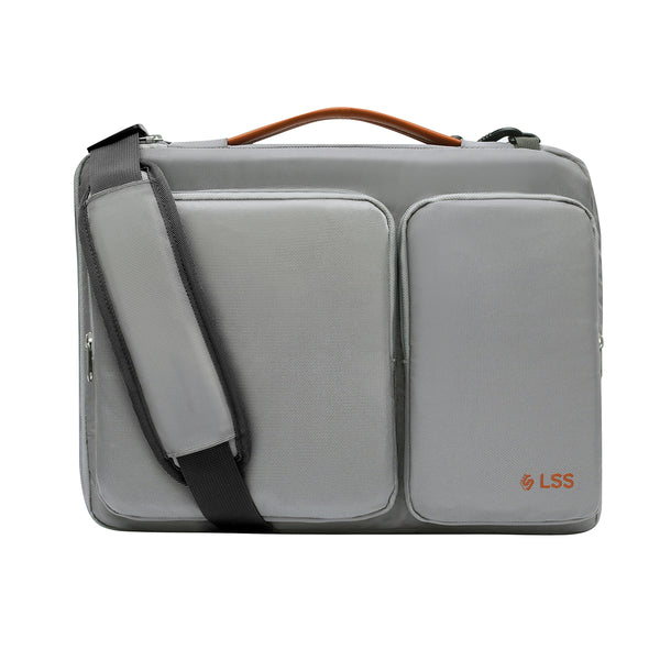 laptop sleeve with shoulder strap - Grey