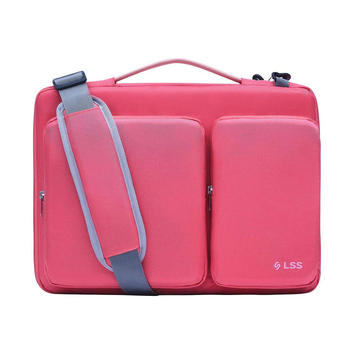 laptop sleeve with shoulder strap - Pink