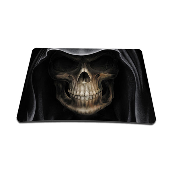Standard 7 x 9 Inch Mouse Pad – Hooded Dark Lord Skull