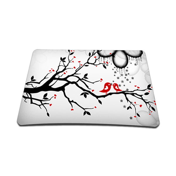 Standard 9 x 7 Inch Mouse Pad – Love Birds