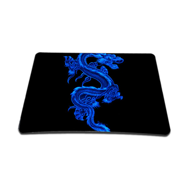 Standard 7 x 9 Inch Mouse Pad – Blue Dinosaur