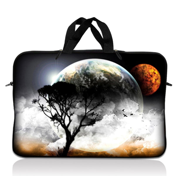Laptop Notebook Sleeve Carrying Case with Carry Handle – Earth and Moon Eclipse