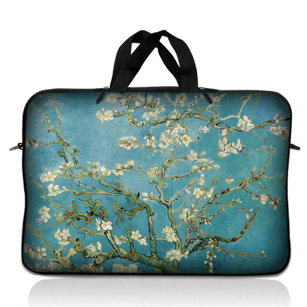 Laptop Notebook Sleeve Carrying Case with Carry Handle – Almond Trees
