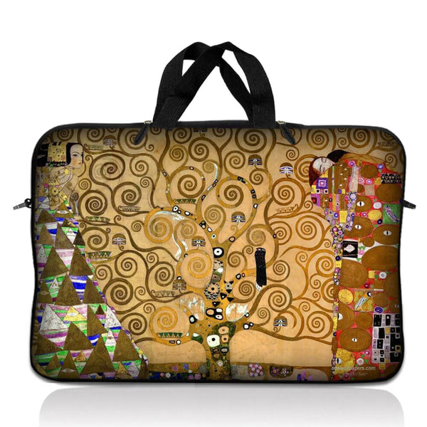 Laptop Notebook Sleeve Carrying Case with Carry Handle – Klimt Tree of Life