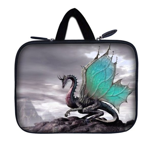Tablet Sleeve Carrying Case w/ Hidden Handle – Flying Dragon