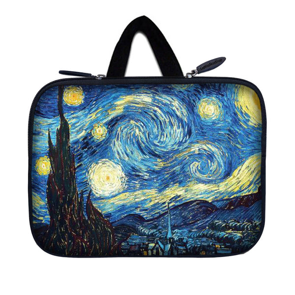 Tablet Sleeve Carrying Case w/ Hidden Handle – Starry Night